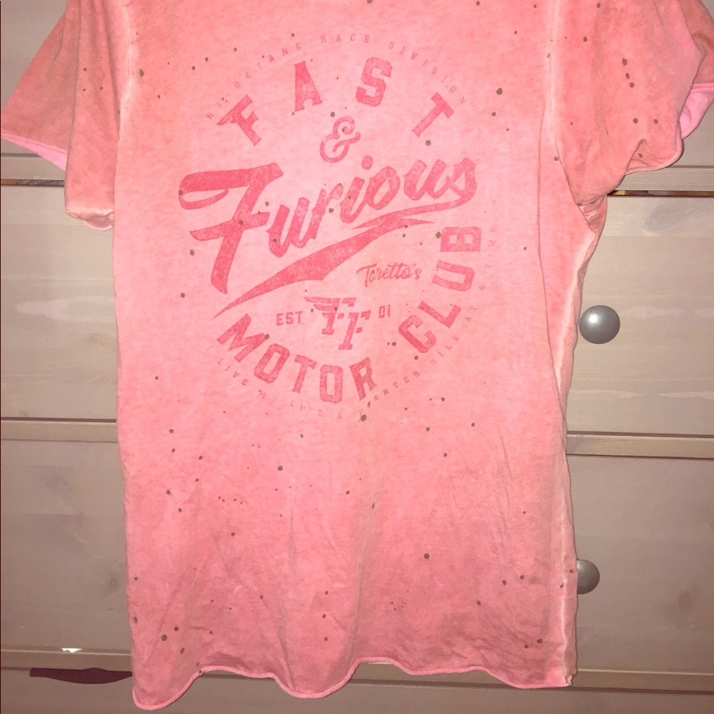 Fast and furious t shirt